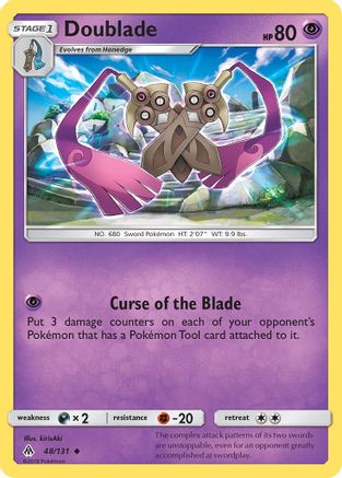 Doublade 48/131 - SM  Forbidden Light Reverse Holofoil - Poke-Collect
