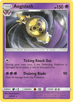Aegislash 49/131 - SM  Forbidden Light Reverse Holofoil - Poke-Collect