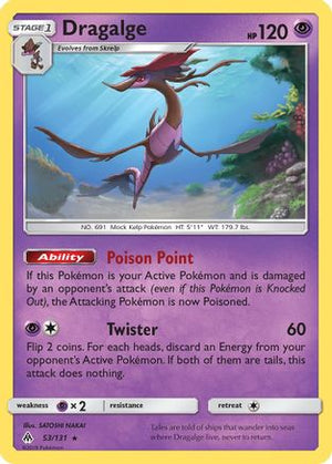Dragalge 53/131 - SM  Forbidden Light - Poke-Collect