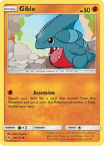 Gible 60/131 - SM  Forbidden Light Reverse Holofoil - Poke-Collect