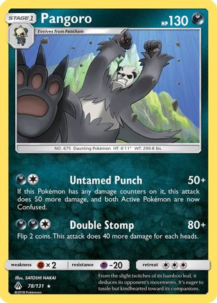 Pangoro 78/131 - SM  Forbidden Light - Poke-Collect