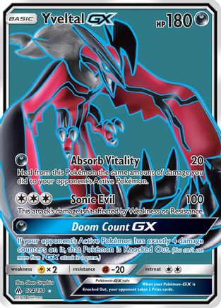 Yveltal-GX 124/131 - Forbidden Light Holofoil - Poke-Collect