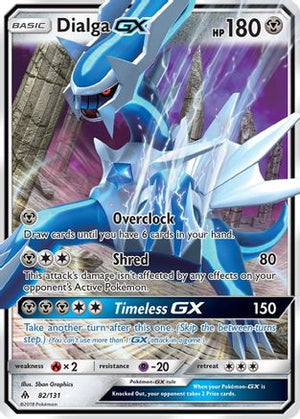 Dialga GX 82/131 - SM  Forbidden Light Holofoil - Poke-Collect