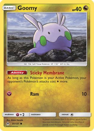 Goomy (91) 91/131 - SM  Forbidden Light - Poke-Collect
