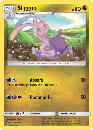 Sliggoo 93/131 - Forbidden Light Reverse Holofoil - Poke-Collect
