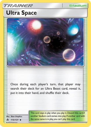 Ultra Space 115/131 - Forbidden Light Reverse Holofoil - Poke-Collect