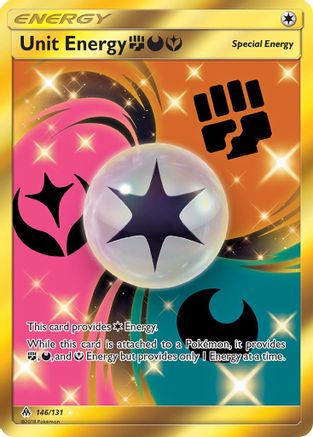 Unit Energy FightingDarknessFairy 146/131 - Forbidden Light Holofoil - Poke-Collect