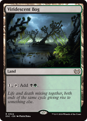Viridescent Bog (DSC-324) - Duskmourn: House of Horror Commander - Poke-Collect