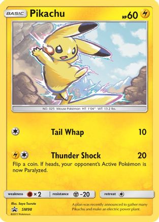 Pikachu - SM98 SM98/248 - SM Promos Holofoil - Poke-Collect