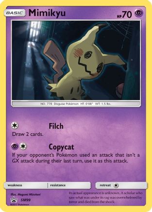 Mimikyu - SM99 SM99/248 - SM Promos Holofoil - Poke-Collect
