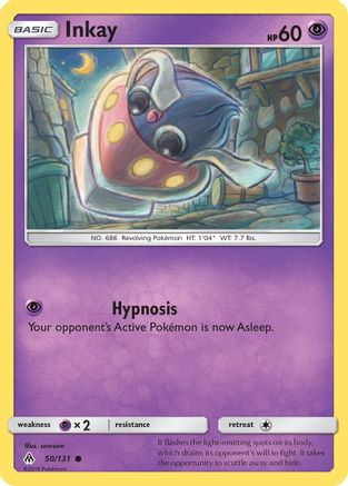 Inkay 50/131 - SM  Forbidden Light - Poke-Collect