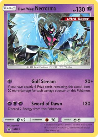 Dawn Wings Necrozma - SM123 SM123/248 - SM Promos Holofoil - Poke-Collect