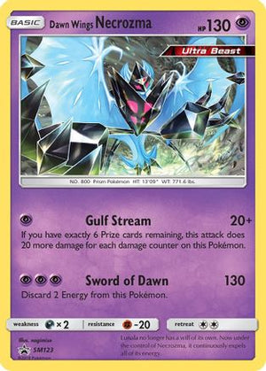 Dawn Wings Necrozma - SM123 SM123/248 - SM Promos Holofoil - Poke-Collect