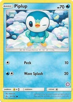 Piplup (11) 32 - SM Trainer Kit Alolan Sandslash & Alolan Ninetales - Poke-Collect