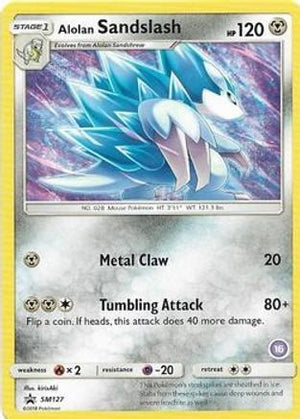 Alolan Sandslash (16) SM127 - SM Trainer Kit Alolan Sandslash & Alolan Ninetales