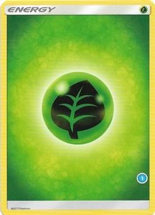 Grass Energy (1) - SM Trainer Kit Alolan Sandslash & Alolan Ninetales - Poke-Collect