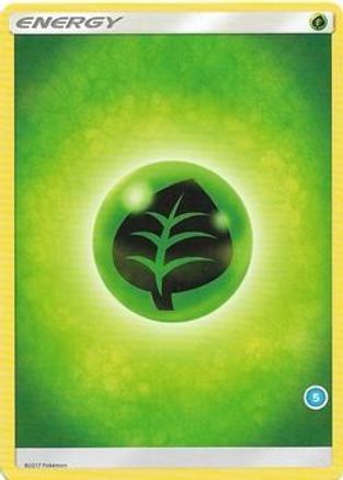 Grass Energy (5) - SM Trainer Kit Alolan Sandslash & Alolan Ninetales - Poke-Collect
