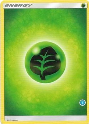Grass Energy (7) - SM Trainer Kit Alolan Sandslash & Alolan Ninetales - Poke-Collect