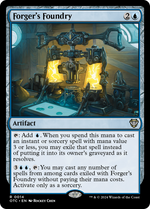 Forger's Foundry (OTC-014) - Outlaws of Thunder Junction Commander - Poke-Collect