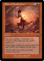 Flare of Duplication (Retro Frame) (MH3-416) - Modern Horizons 3 Foil - Poke-Collect