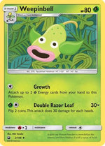 Weepinbell 2/168 - Celestial Storm Reverse Holofoil - Poke-Collect