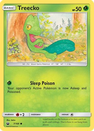 Treecko 7/168 - Celestial Storm Reverse Holofoil - Poke-Collect