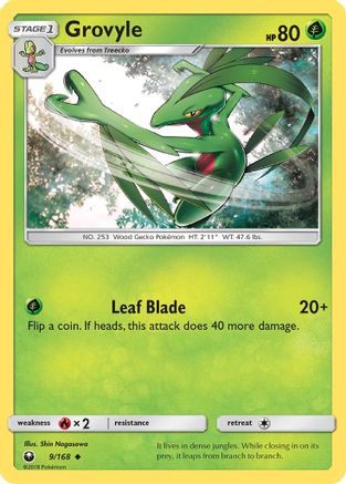 Grovyle 9/168 - SM  Celestial Storm - Poke-Collect