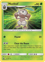 Nuzleaf 13/168 - SM  Celestial Storm - Poke-Collect