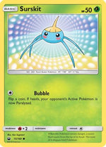 Surskit 15/168 - Celestial Storm Reverse Holofoil - Poke-Collect