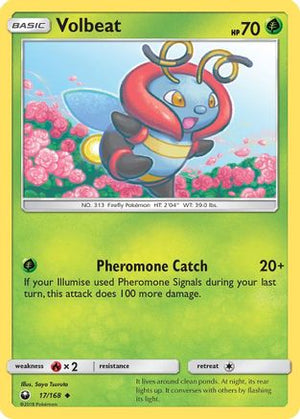 Volbeat 17/168 - Celestial Storm - Poke-Collect