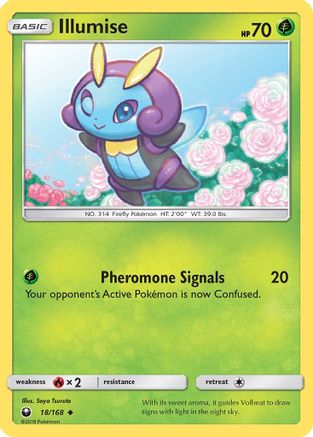 Illumise 18/168 - SM  Celestial Storm - Poke-Collect