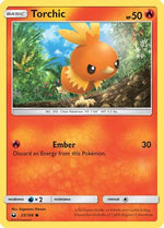 Torchic 25/168 - Celestial Storm Reverse Holofoil - Poke-Collect