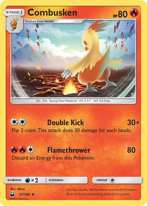 Combusken 27/168 - SM  Celestial Storm - Poke-Collect