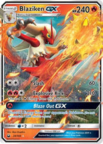 Blaziken GX 28/168 - SM  Celestial Storm Holofoil - Poke-Collect