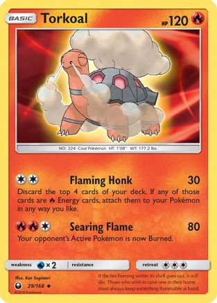 Torkoal 29/168 - Celestial Storm - Poke-Collect