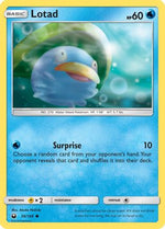 Lotad 36/168 - SM  Celestial Storm Reverse Holofoil - Poke-Collect