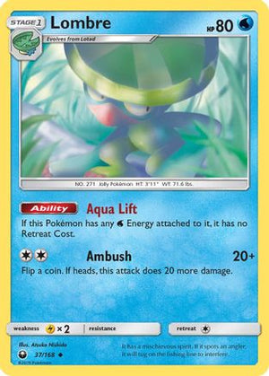 Lombre 37/168 - SM  Celestial Storm - Poke-Collect