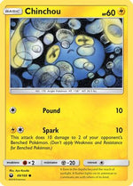 Chinchou 49/168 - SM  Celestial Storm - Poke-Collect