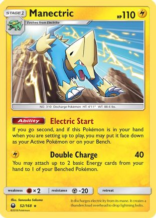Manectric 52/168 - SM  Celestial Storm - Poke-Collect