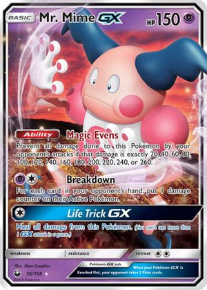 Mr. Mime GX 56/168 - SM  Celestial Storm Holofoil - Poke-Collect