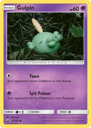 Gulpin 57/168 - SM  Celestial Storm - Poke-Collect