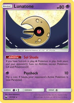Lunatone 61/168 - SM  Celestial Storm Reverse Holofoil - Poke-Collect