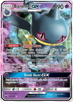 Banette GX 66/168 - SM  Celestial Storm Holofoil - Poke-Collect
