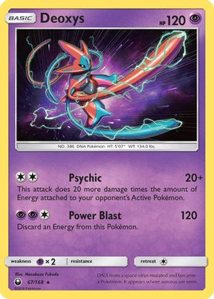 Deoxys (67) 67/168 - SM  Celestial Storm Reverse Holofoil - Poke-Collect