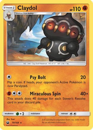 Claydol 79/168 - SM  Celestial Storm - Poke-Collect