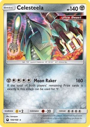 Celesteela 100/168 - SM  Celestial Storm Holofoil - Poke-Collect