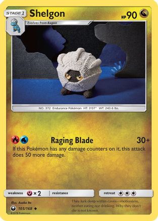 Shelgon 105/168 - SM  Celestial Storm - Poke-Collect