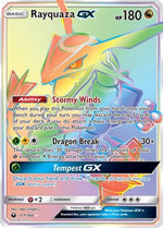 Rayquaza GX (Secret) 177/168 - SM  Celestial Storm Holofoil - Poke-Collect