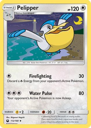 Pelipper 112/168 - SM  Celestial Storm - Poke-Collect