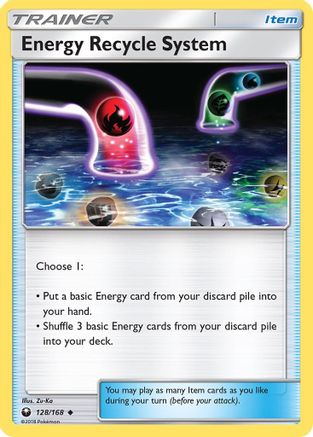 Energy Recycle System 128/168 - SM  Celestial Storm Reverse Holofoil - Poke-Collect